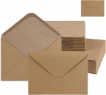 Mocraft 25 mini &uuml;mbrikku B6 &uuml;mbrikud ilma aknata niiske liimiga - 150 g/m&sup2; j&otilde;upaberist &uuml;mbrikud &otilde;nnitluskaartidele pulmakutsetele