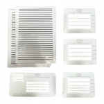 &Uuml;mbrike adresseerimise juhend. &Otilde;ppeesm&auml;rkidel kasutatavad &scaron;abloonid. T&auml;nukaardid