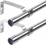 Harrms metallist l&uuml;kandkardinapuu, 76-224 cm, 2 tk.