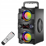 Bluetooth k&otilde;lar 40w kaasaskantav valgustusega juhtmevaba stereo bass