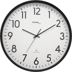 Technoline Xxl Wt8998 raadio teel juhitav seinakell 50 cm jaamakell Xxl seinakell must