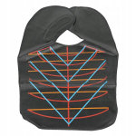 Juuksuri keep p&otilde;ll kaela alla universaalne must