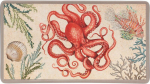 Rose & tulipani milano thun sea life sushi alus, 17 cm, tekstuuriga, mitmev&auml;rviline, mere teema, dekoratiivne mereelu disain, tekstuurse pinnaga plastvaik, alus