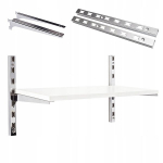 Best-line seinasiinide komplekt 0,4 m + riiul 90x30 cm + kronsteinid