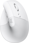Hiire - Ilmajuht - Logitech - Ergonoomiline Vertikaalne T&otilde;stmine - Valge - Paremak&auml;eline