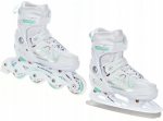 Uisud Raven Spirit White/mint 2in1 reguleeritavad, suurus 40-43