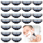 Atsgjln raseerimisterad, 20 asendusterad meeste m&auml;rgadele raseerijatele kolmekordsete teradega, raseerimisterad, raseerimisterad, mis &uuml;hilduvad gillette mach 3-ga