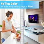 Yuanj 2025 tv juhtmevabad k&otilde;rvaklapid, bluetooth 5.1 juhtmevabad k&otilde;rvaklapid tv/telefonile/tahvelarvutile/arvutile, 28 tundi heliesitusaega, heliviivituseta, &uuml;henda ja m&auml;ngi