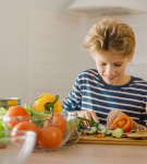 Clearfee Solingen koorimisnuga, valmistatud Saksamaal, roostevabast terasest, k&ouml;&ouml;giviljanuga, universaalne nuga, v&auml;ga terav (must/kuldne, 5)