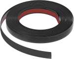 5 m x 1,3 cm dekoratiivribad isekleepuvad mustast pvc-materjalist seinakatte stukk-vormimisribad seintele paindlikud eemaldatavad laeribad &auml;&auml;ristele, seina kaunistamiseks, peegliraamidele, ustele