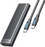 Vention M.2 Nvme & Sata Ssd korpus, 10gbps Usb 3.2 Gen2 M.2 korpus t&ouml;&ouml;riistavaba, alumiiniumist Nvme Ssd korpus toetab Uasp/trim, M Key & B+m Key ja suurusi 2230/2242/2260/2280 Ssd