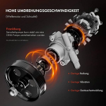 Frankberg servopump h&uuml;drauliline pump rooliv&otilde;imendi koos rihmaratastega &uuml;hilduv h100 bussiga p 2.4l 2.5l 1993-2000 h100 kastiga 2.5l 1993-1994 asenda # 5710043002