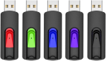 USB pulk Usb m&auml;lupulk 64 gb 5 tk Vansuny usb 2.0 m&auml;lupulk, v&auml;ljat&otilde;mmatav, 5 tk