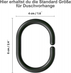 48 tk. mustad du&scaron;ikardina r&otilde;ngad, C-kujulised