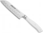 Arcos series riviera blanc santoku nuga - nitrum sepistatud roostevaba teras, tera 140 mm (5.11 tolli) - valge pol&uuml;oks&uuml;met&uuml;leenist (pom) k&auml;epide