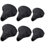 Wmuvaza Sadulakaitse, veekindel jalgrattapakett 6 sadulakattega, veekindel jalgratta sadulakaitse, paks ja vastupidav jalgratta sadulakate, elastne jalgratta sadula vihmakate, universaalne