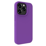 Evelatus iPhone 15 Pro Premium MagSafe Soft Touch silikoon&uuml;mbris, tumelilla