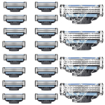 Mach 3 raseerimisterad, 20 tk pakendis meeste m&auml;rgadele raseerijatele kolmekordsete teradega, raseerimisterad, Mach 3 raseerimisterad