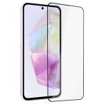 Evelatus Samsung Galaxy A56 3D T&auml;ielik Katte Gorilla Klaas Antistaatiline 10&times; Tugevam Servast-Servani Kaitse Must Raam