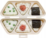 Onigiri vormid, 6 v&otilde;rguga sushi komplekt, Onigiri karp