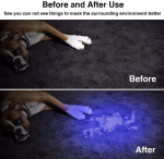 Uv 365nm taskulamp ultraviolettvalgus 5w Uv Led suumitav must valgus kaasaskantav v&otilde;ltsingute tuvastamiseks, dokumentide kontrollimiseks, fotograafiaks ja kehavedelike tuvastamiseks