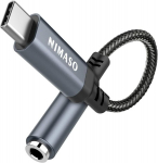 Nimaso usb c kuni 3.5 mm pesani, usb c aux adapter k&otilde;rvaklappide pesa heliadapterile, usb c pesani samsung galaxy note20 s20 ultra note10 a80 huawei p40/p30 pro/p20, google pixel 4xl, oneplus7, xiaomi jaoks