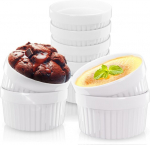 12 valget "cr&egrave;me br&ucirc;l&eacute;e" ja "souffl&eacute;" purki, 9 cm