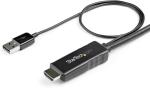 Startech.com hdmi-displayport 2m aktiivne 4k 30hz adapterikaabel muundur hdmi 1.4 dp 1.2 usb toiteallikaga