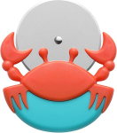 Creative Crab pitsal&otilde;ikur, Bootoow pitsal&otilde;ikur, mittenakkuva kattega roostevabast terasest pitsal&otilde;ikur, naljakas pitsal&otilde;ikur, roostevabast terasest plastikust pitsarull, pitsaratas, pitsanuga, pitsal&otilde;ikur