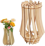 Vaas Lego lilledele jaoks, Lego vaasile, puidust vaas, vaasid lilledele, moodsa disainiga, vaasid kimpudele, pusle stiilis puidust vaas, ideaalne lillede seadmiseks, kodu, kontori kaunistamiseks ja kingiideedeks