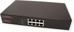 Roline Poe Fast Ethernet l&uuml;liti, 8 porti, (8x Poe), 19-tolline paigaldus