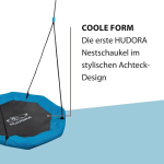 Hudora 72168/00 pesakiik 110 cm must/sinine