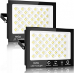 Led v&auml;lise kohtvalgusti 100w 10000lm 6500k Ip65 k&uuml;lm valge