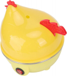 Elektriline munakeetja, multifunktsionaalne kana kuju, kiire munakeetja, 7 muna mahutavus, automaatne v&auml;ljal&uuml;litus, mini hommikus&ouml;&ouml;gimasin, elektriline kiire munakeetja, muna, k&otilde;vaks keedetud (#1)