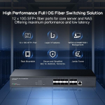 12-porti 10gbps hallatav Sfp+ l&uuml;liti 240gbps L3
