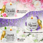 Kingitused emale, j&otilde;uludeks, s&uuml;nnip&auml;evaks, emadep&auml;evaks, s&uuml;nnip&auml;evakingitus emale, kingitused &auml;mmale, esimene emadep&auml;eva kingitus, 3 tk, 100 g l&otilde;hnastatud k&uuml;&uuml;nlad koos &otilde;nnitluskaardiga