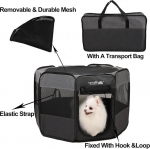 Apollo walker kokkupandav m&auml;nguaedik kutsikatele, lemmikloomadele, koertele, kassidele, sisaldab transpordikotti, koerte m&auml;nguaedik v&auml;litingimustes, oxford kangas, pop-up s&uuml;steem sise- ja v&auml;listingimustes kasutamiseks