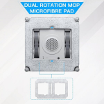 Fixbetter puhastuslapi puhastuspadja asendus Ecovacs Winbot Mini akende puhastusrobotile, kvaliteetne mikrokiud triipudeta, t&otilde;husad puhastustulemused (10 tk pakis)