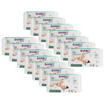 Bambo Nature Biolagunevad niisked salvr&auml;tikud 14 x 50 (700 salvr&auml;tikut)