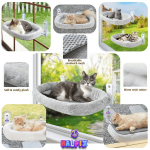 Hubane voodi, v&otilde;rkkiik aknal kassidele Halpix