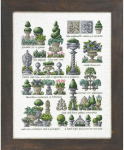 Permin komplekt "garden Ornaments" loendatud ristpistes