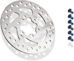 Volohas roostevabast terasest piduriketas 6 auguga, ketaspiduri rootor 120 mm, 140 mm, 160 mm elektriliste t&otilde;ukerataste piduriklotsidele / piduritarvikutele
