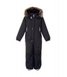 Lenne laste kombinesoon 180g Bert 24321*042, must