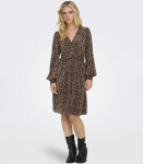 JDY naiste kleit 15304554*01, pruun/must, XS