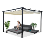Aed PERGOLA Para Sole ESTIVO 3x3x2.4m veekindel katus SP0835