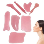 Guasha, n&auml;omassaaž, Gua Sha kivi, Guasha kivikomplekt, n&auml;omassaaži kivi, kraapimismassaaži t&ouml;&ouml;riist Spa, massaažikivid n&auml;okivi, meridiaanide Guasha kaelale, seljale, jalgadele