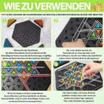 Keti kolmnurk male m&auml;ng, triggle m&auml;ngu kummipaelad, keti kolmnurk male m&auml;ng, strateegia pegboard m&auml;ng kummipaeltega kolmnurk keti kolmnurk m&auml;ng kolmnurk male laud 2-4 inimesele