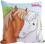 United Labels Bibi & Tina Friendship Plush dekoratiivne padi 30 x 30 cm