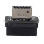 Haljia usb 3.0 19 kontaktiga type e adapter vertikaalne usb 3.1 3.2 type c esipaneeli pesa sisemine header 19 kontaktiga muundur emaplaadi pistiku t&otilde;usutorule