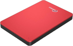 V&auml;line k&otilde;vaketas Sonnics 1tb punane v&auml;line kaasaskantav k&otilde;vaketas type c usb 3.1, &uuml;hilduv windows pc, mac, smart tv, xbox one ja ps4